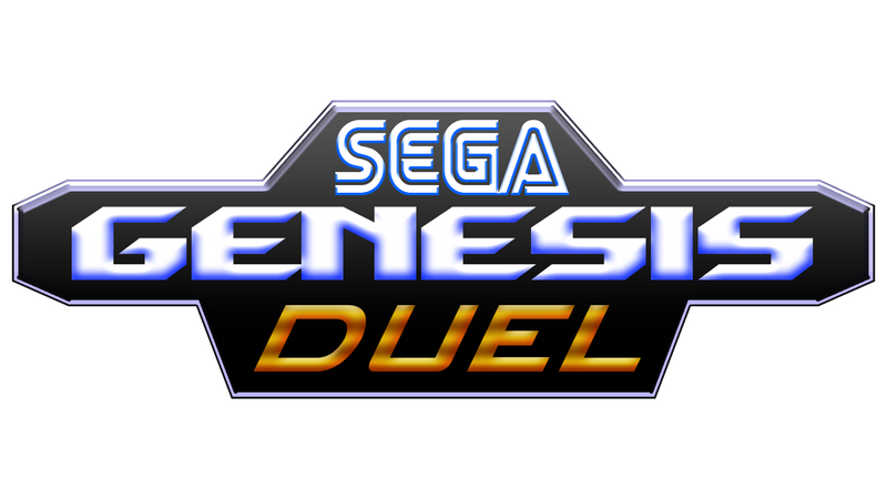 SEGA GENESIS DUEL Fighting Game Logo